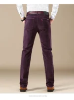 vêtement homme pantalon droit velours côtelé