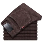 pantalon élégant homme en velours côtelé