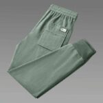 mode homme pantalon élastique velours