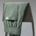 Pantalon Élastique Velours Côtelé Homme