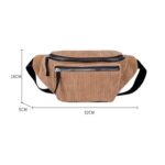 sac banane streetwear rouge