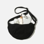 sac hobo noir élégante