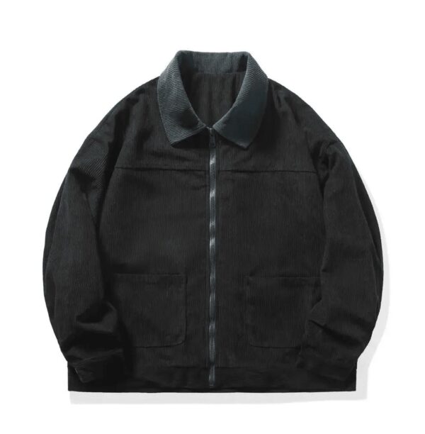 Veste Homme Velours Côtelé Noir
