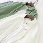 vêtement femme en velours côtelé